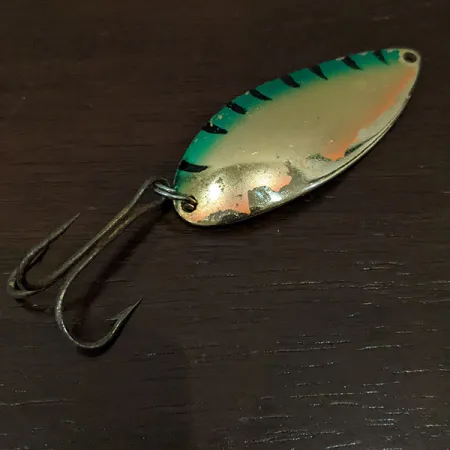 Seneca Little Cleo (Hula Girl), Gold Fire Tiger, 21 g błystka wahadłowa #16415