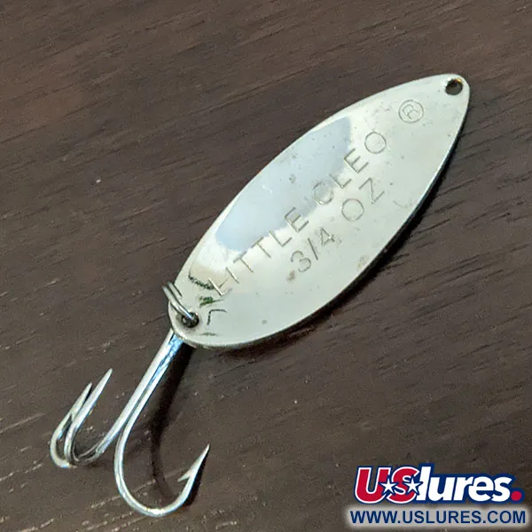  Acme Little Cleo, nikiel/zielony, 21 g błystka wahadłowa #16445