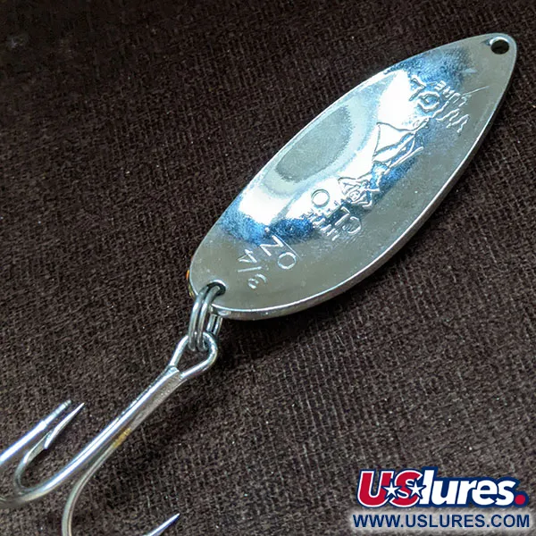 Seneca Little Cleo (Hula Girl), Pomarańczowy/nikiel, 21 g błystka wahadłowa #16525