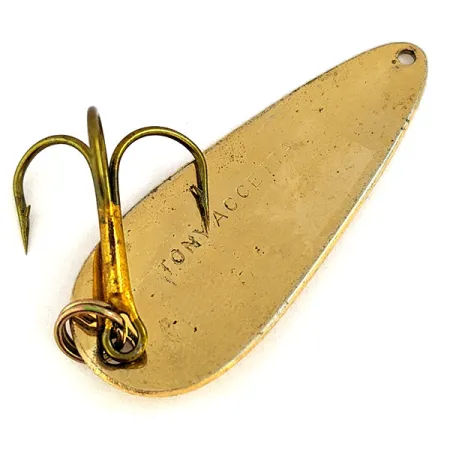 Tony Accetta Tony's Spoon, złoty/niebieski, 11 g błystka wahadłowa #16559