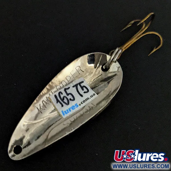 Acme Kamlooper UV (świeci w ultrafiolecie), nikiel/neon pomarańczowy, 11 g błystka wahadłowa #16575