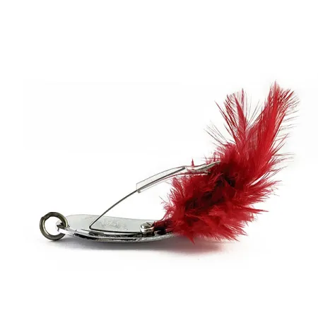 Tony Accetta HOBO, nikiel/czerwony, 12 g błystka wahadłowa #16599