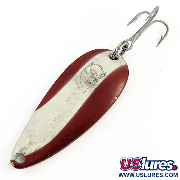 Eppinger Dardevle Spinnie, nikiel/czerwony/biały, 9 g błystka wahadłowa #16608