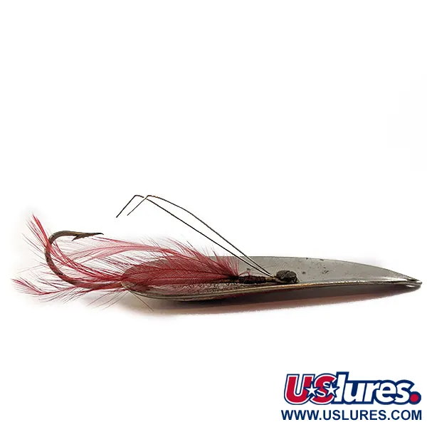 Eppinger Błystka antyzaczepowa Dardevle Dardevle (1950s), Czerwony/Biały/Nikiel, 28 g błystka wahadłowa #16651