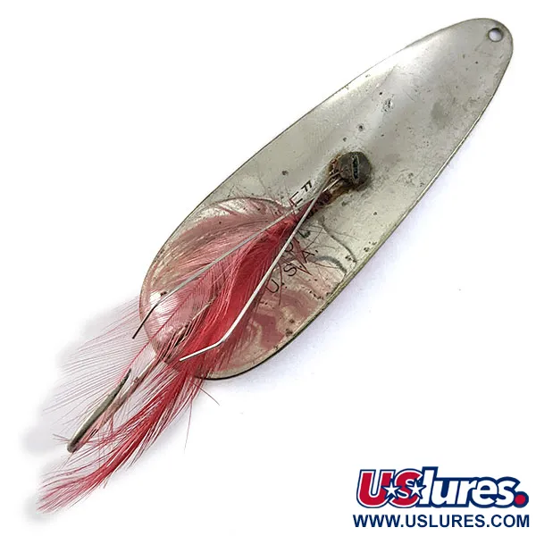 Eppinger Błystka antyzaczepowa Dardevle Dardevle (1950s), Czerwony/Biały/Nikiel, 28 g błystka wahadłowa #16651