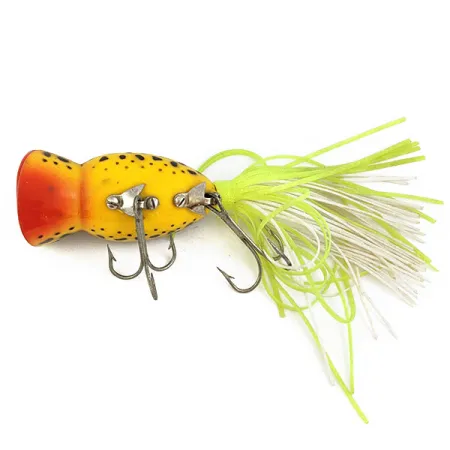 Fred Arbogast Hula Popper, brązowy tygrys, 14 g wobler #16721