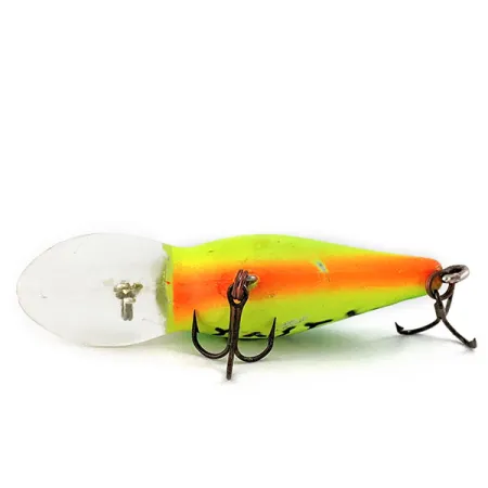 Bomber model 6A UV (świeci w ultrafiolecie), Fire Tiger (Ognisty Tygrys), 11 g wobler #16783