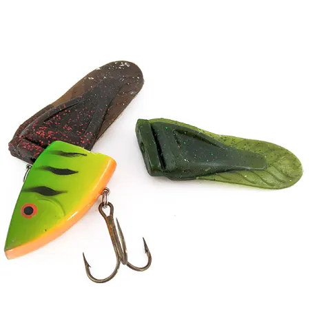 Berkley PowerBait Power Rattle UV (świeci w ultrafiolecie), Fire Tiger (Ognisty Tygrys), 19 g wobler #16784