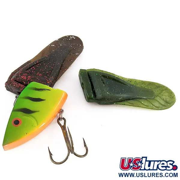 Berkley PowerBait Power Rattle UV (świeci w ultrafiolecie), Fire Tiger (Ognisty Tygrys), 19 g wobler #16784