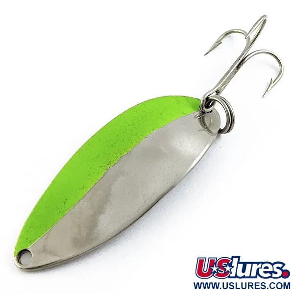 Seneca Little Cleo (Hula Girl), nikiel/zielony, 14 g błystka wahadłowa #16806