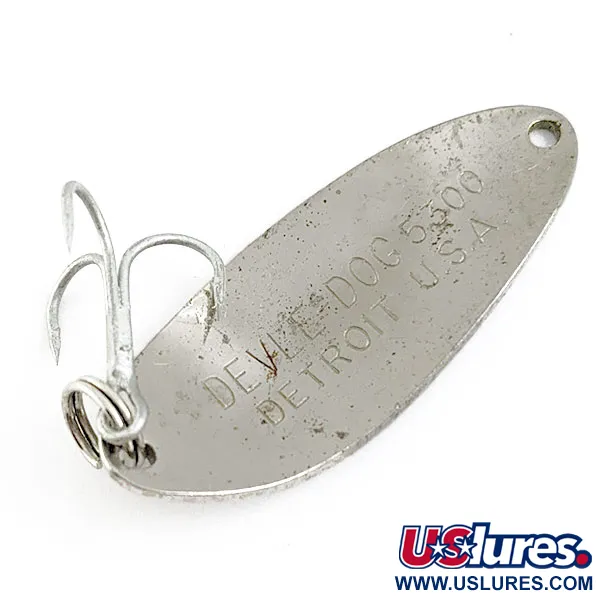 Eppinger Dardevle Devle-Dog 5300, nikiel, 10 g błystka wahadłowa #16834