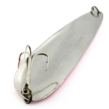 Nebco /Blue Fox FlashBait 66, nikiel/różowy UV - świeci w ultrafiolecie, 21 g błystka wahadłowa #16944