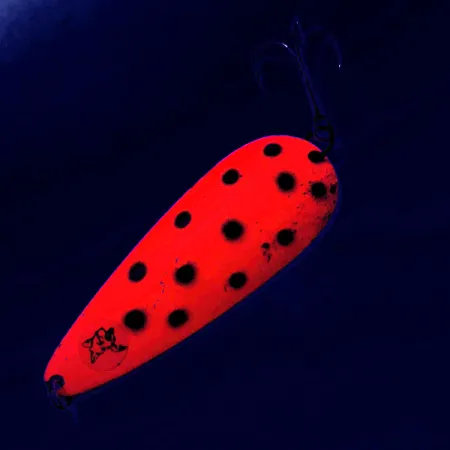 Nebco /Blue Fox FlashBait 66, nikiel/różowy UV - świeci w ultrafiolecie, 21 g błystka wahadłowa #16944