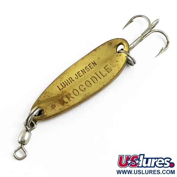 Luhr Jensen Krocodile, mosiądz, 9 g błystka wahadłowa #16960
