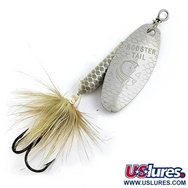 Yakima Bait Worden’s Original Rooster Tail, srebro, 7 g błystka obrotowa #16974