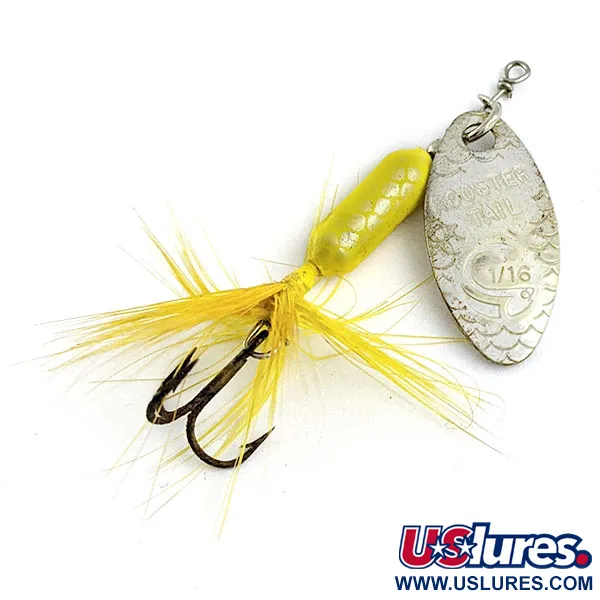 Yakima Bait Worden’s Original Rooster Tail, srebro, 2,6 g błystka obrotowa #16978