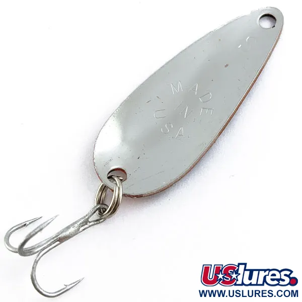  Worth Chippewa Steel Spoon, nikiel/czerwony/czarny, 6 g błystka wahadłowa #17002