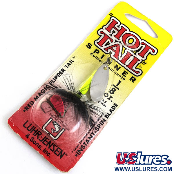  Luhr Jensen Hot Tail, Chartreuse, 3,5 g błystka obrotowa #17286