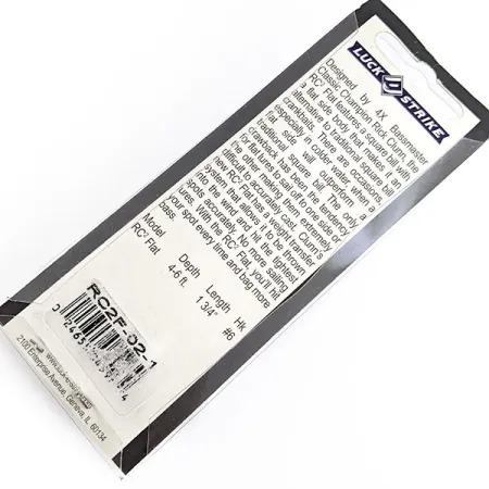 Luck E Strike Shallow Rick Clunn Series, 7 g wobler #17007