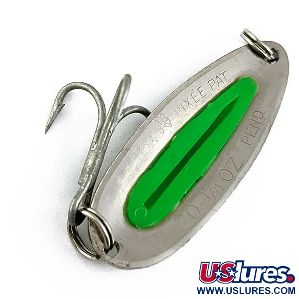 Blue Fox Pixee, nikiel/zielony, 7 g błystka wahadłowa #17031