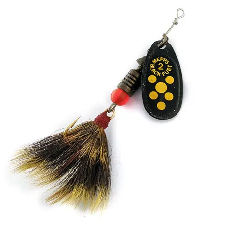 Mepps Black Fury 2 Dressed (z ogona wiewiórki)