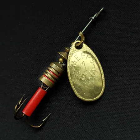 Mepps Aglia 1, złoto, 3,5 g błystka obrotowa #17095