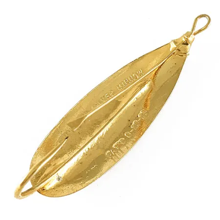 Błystka antyzaczepowa Johnson Silver Minnow, złoto, 9 g błystka wahadłowa #17127