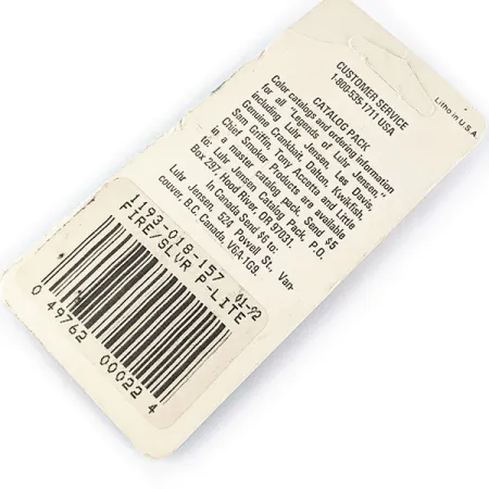 Luhr Jensen Hus-lure UV (świeci w ultrafiolecie), złoty/czerwony UV, 4 g błystka wahadłowa #17152