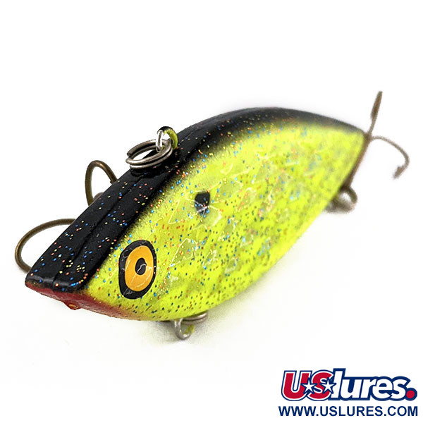  Strike King Diamond Shad UV (świeci w ultrafiolecie), Chartreuse UV, 14 g wobler #17171