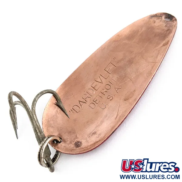 Eppinger Dardevle Dardevlet, Czerwony Devle/Miedziany, 19 g błystka wahadłowa #17219