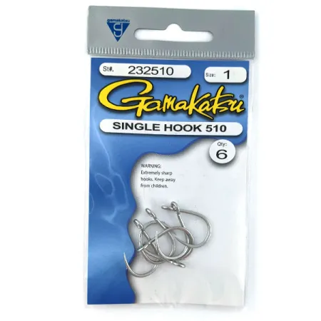 Haczyki Gamakatsu 510 #1