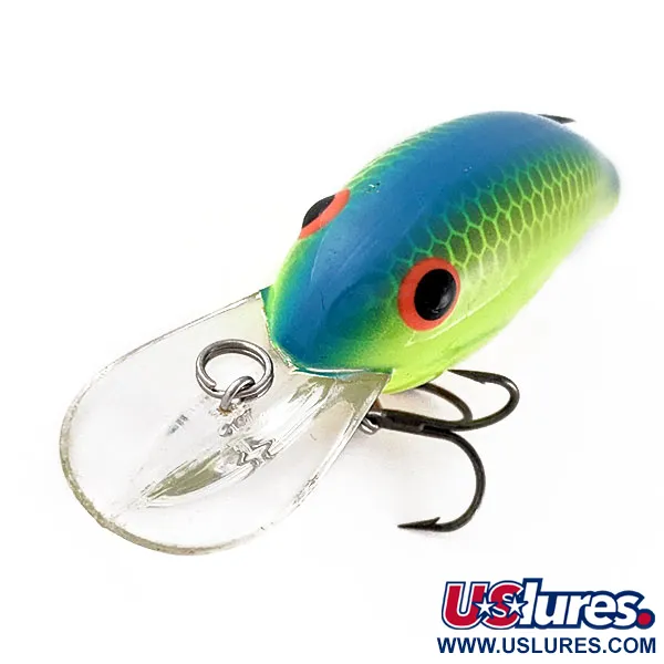 Bandit 200 UV (świeci w ultrafiolecie), Chartreuse niebieski tył, 8,5 g wobler #17256