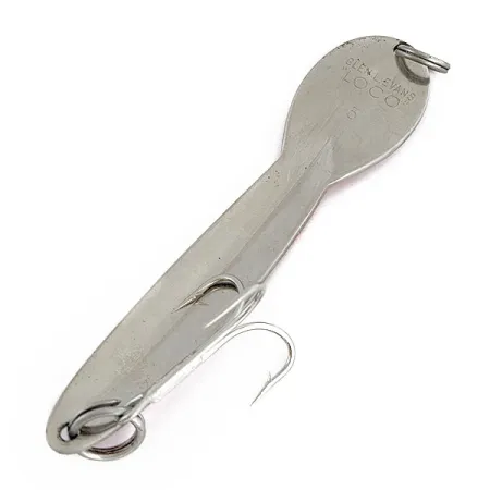 Glen Evans Loco 5, nikiel/czerwony, 28 g błystka wahadłowa #17300