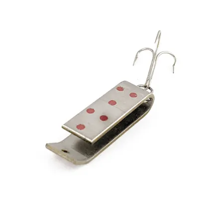 Jake's Lures Lil Jake, nikiel/czerwony, 7 g błystka wahadłowa #17333