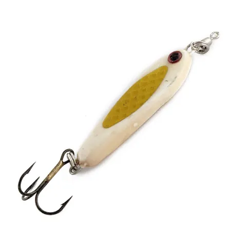 Other Bubba-Baits Zig Zag Spoon, pilker, Białe złoto, 21 g błystka wahadłowa #17338