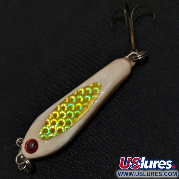 Other Bubba-Baits Zig Zag Spoon, pilker, Białe złoto, 21 g błystka wahadłowa #17338