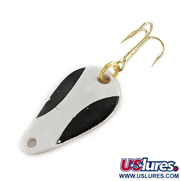 Acme K.O. Wobbler, Biały/czarny/złoty, 3,5 g błystka wahadłowa #17350