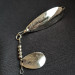  Błystka antyzaczepowa Johnson Silver Minnow Spinner Spoon posrebrzane, ze skrzydełkiem, srebro, 9 g błystka wahadłowa #17374