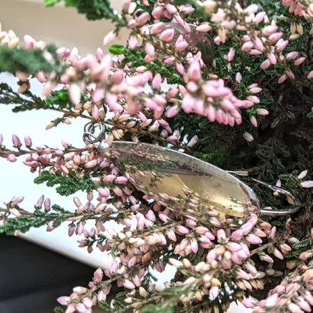 Błystka antyzaczepowa Johnson Silver Minnow Spinner Spoon posrebrzane, ze skrzydełkiem, srebro, 9 g błystka wahadłowa #17374