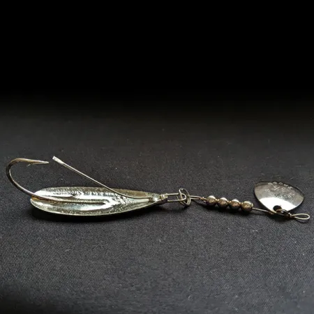 Błystka antyzaczepowa Johnson Silver Minnow Spinner Spoon posrebrzane, ze skrzydełkiem, srebro, 9 g błystka wahadłowa #17374
