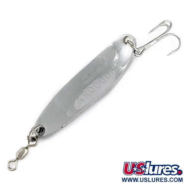 Luhr Jensen Krocodile #3, nikiel, 14 g błystka wahadłowa #17386