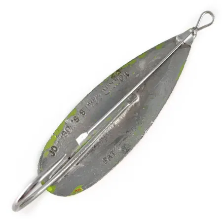 Błystka antyzaczepowa Johnson Silver Minnow UV (świeci w ultrafiolecie), Fire Tiger (Ognisty Tygrys), 17 g błystka wahadłowa #17409