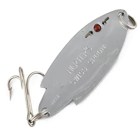  Herter's Swiss Spoon (Japan), nikiel/czerwone oczy, 7 g błystka wahadłowa #22132