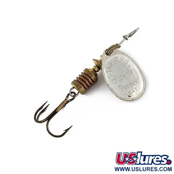  Mepps Aglia 1, srebro, 3,5 g błystka obrotowa #17455