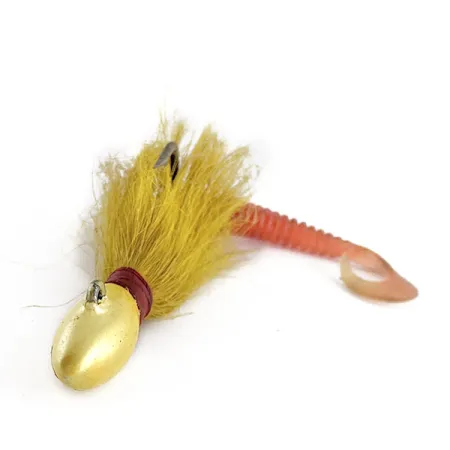 Raymond Rumpf & Sons Custom Tied Bucktail Jig, Żółty, 35 g #17482
