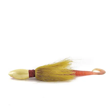 Raymond Rumpf & Sons Custom Tied Bucktail Jig, Żółty, 35 g #17482