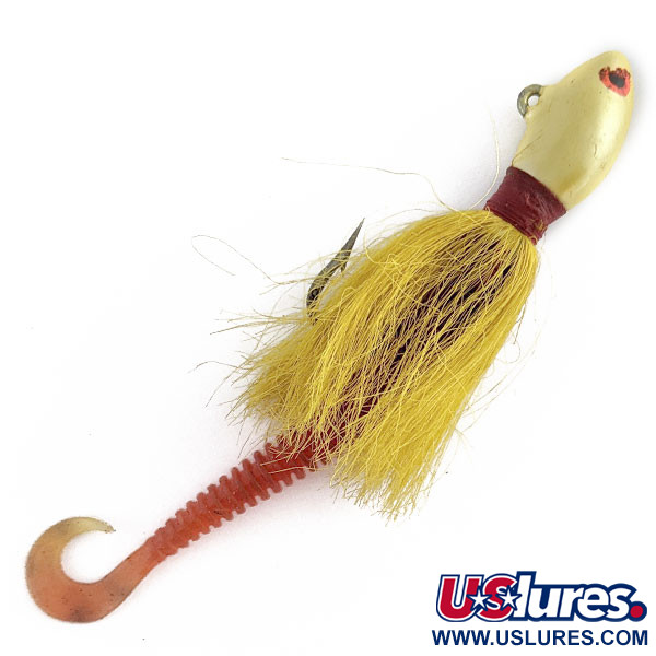  Raymond Rumpf & Sons Custom Tied Bucktail Jig, Żółty, 35 g  #17482