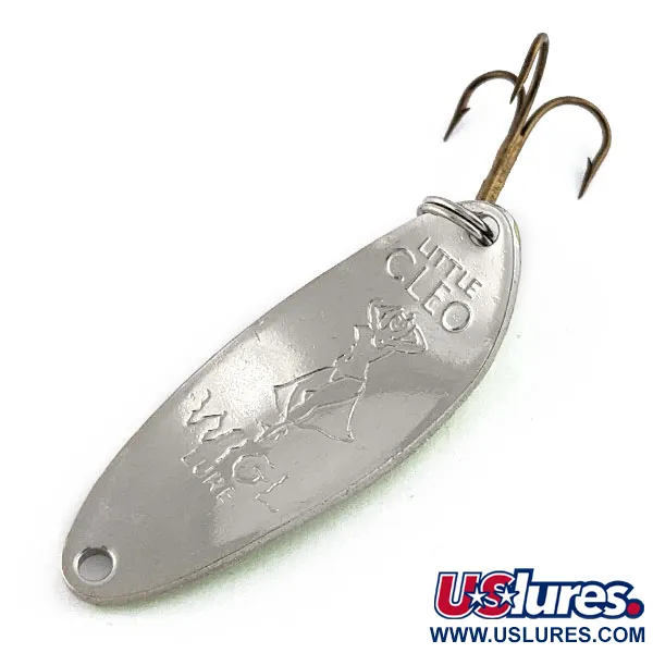 Seneca Little Cleo (Hula Girl), nikiel/zielony, 10 g błystka wahadłowa #17513