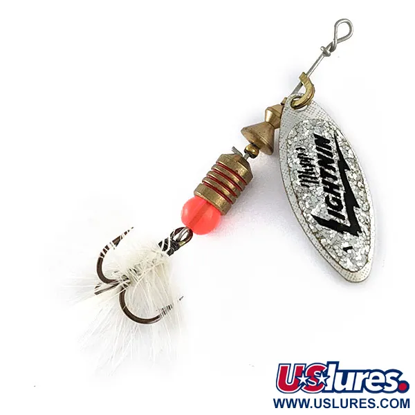  Mepps Aglia Long 1 Mouche, srebro, 4,5 g błystka obrotowa #17577