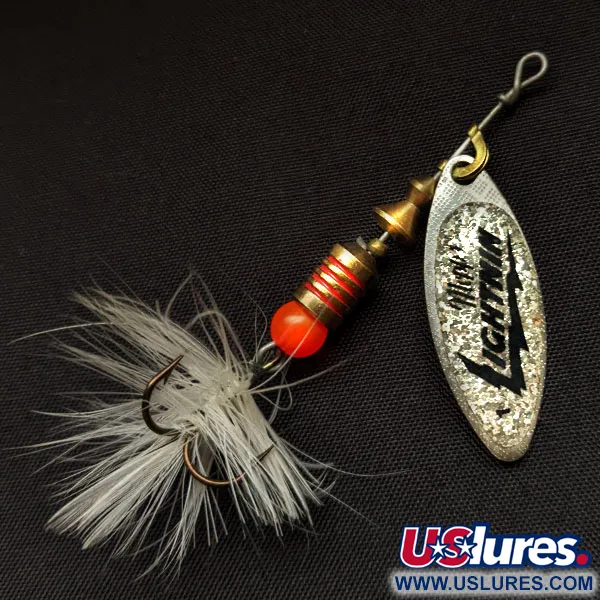  Mepps Aglia Long 1 Mouche, srebro, 4,5 g błystka obrotowa #17577